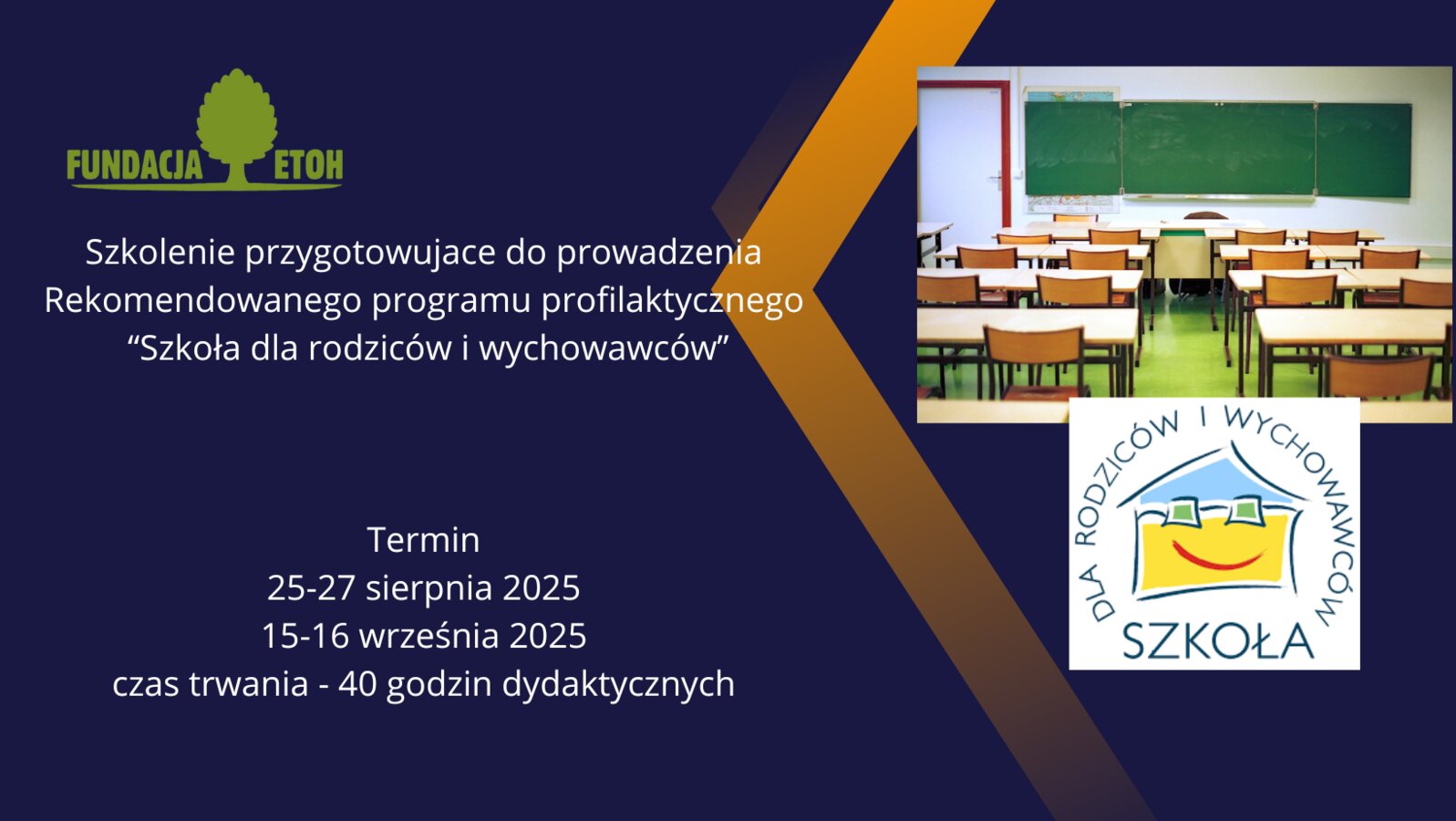 Szkolenie przygotowujące realizatorów programu
