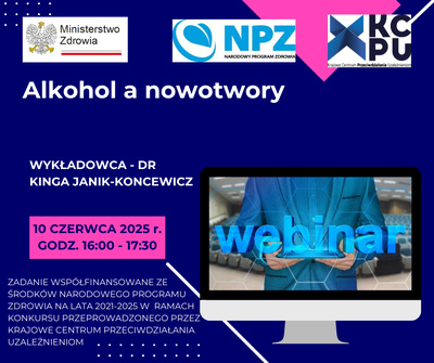 Alkohol a nowotwory