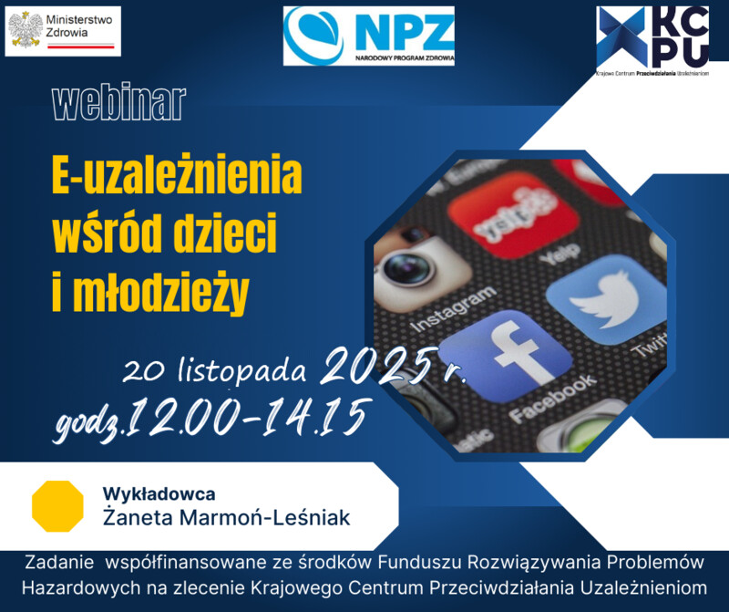 E-uzależnienia wśród dzieci i młodzieży 