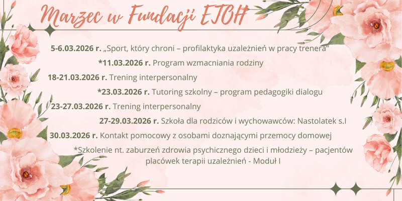 Marzec 2026 w Fundacji ETOH
