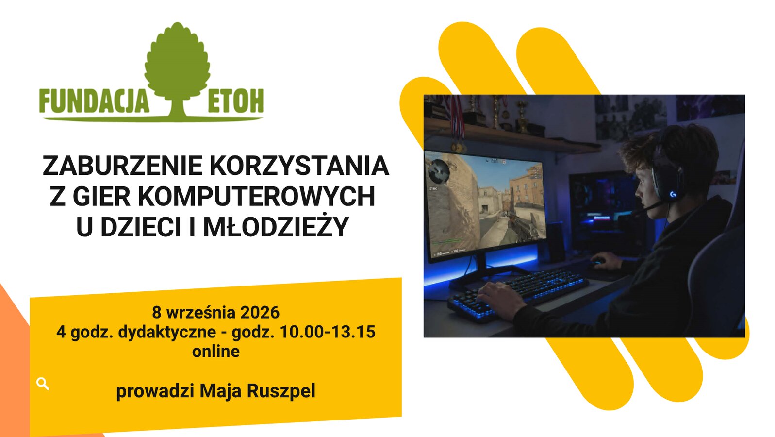 ZABURZENIE KORZYSTANIA Z GIER KOMPUTEROWYCH U DZIECI  I MŁODZIEŻY